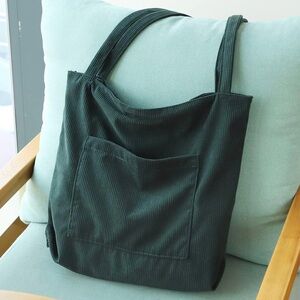 Large Corduroy Tote Bag
